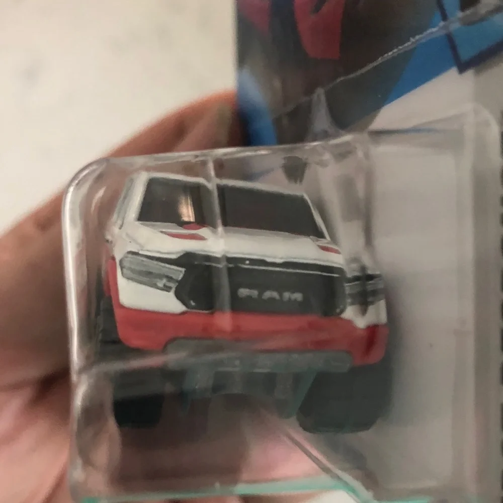 Mattel Hot Wheels RAM 1500 Rebel Rescue Truck - Red and White